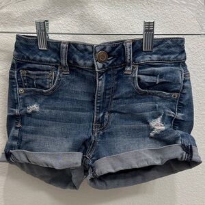 American Eagle High-Rise Jean Shorts